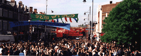 crowds