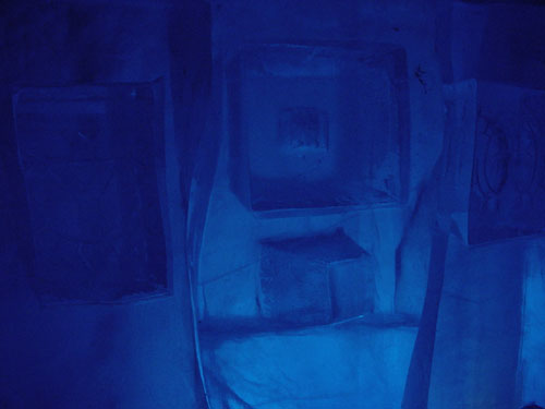 Abstraction in blue