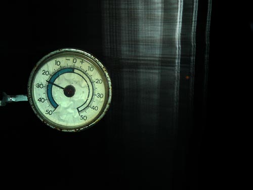-25&ordm;c at the Ice Hotel